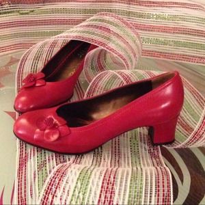 Beautiful Red Heels…Price slashed!