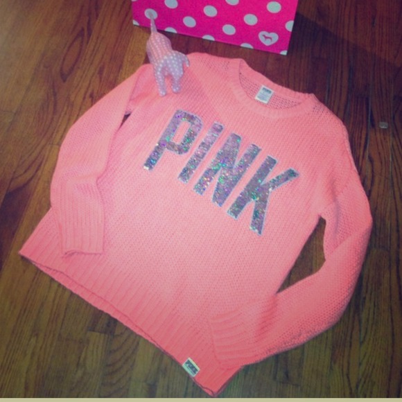 sold on vinted Pink knitted sweater