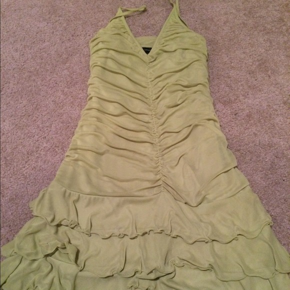 Lime Green Sexy Dress
