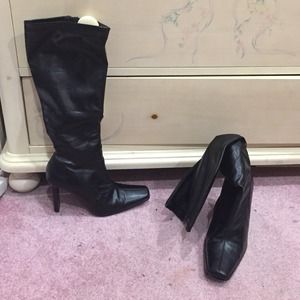 Baker tall black boots