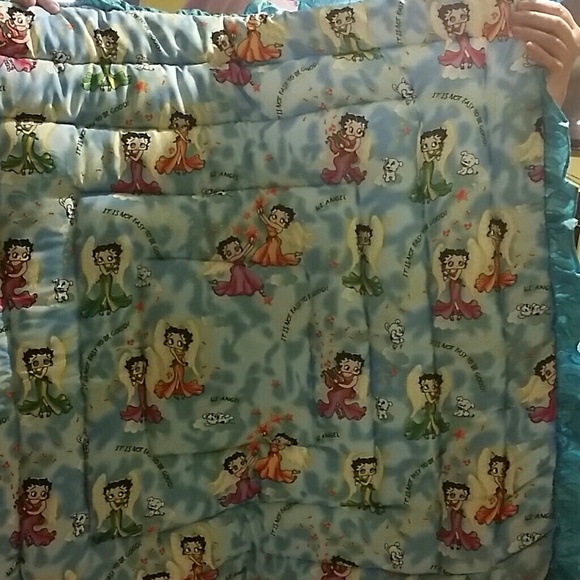 Betty Boop blanket