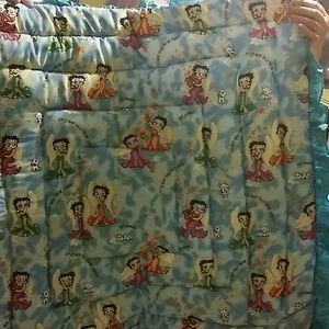 Betty Boop blanket