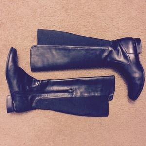 Alfani black talk boots