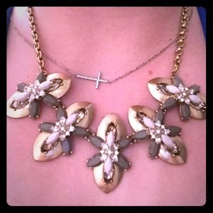 J Crew statement necklace NWOT