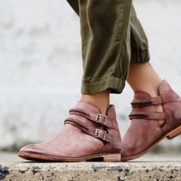 ❌Sold❌Free People Braeburn Ankle Boots - Picture 3 of 4