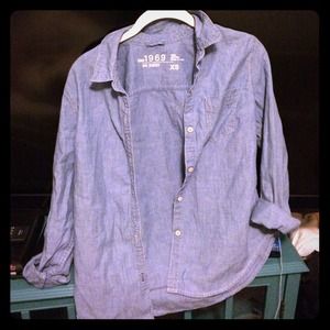 Gap denim shirt