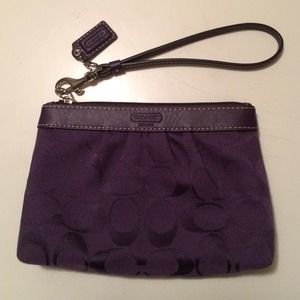 Coach wristlet