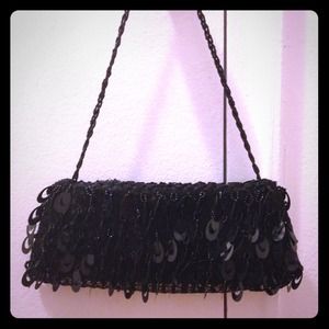 Unique beaded theater purse