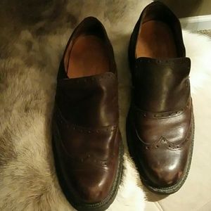 Ruhe genuine leather men shoe brown