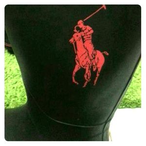 Men's polo rain  boots