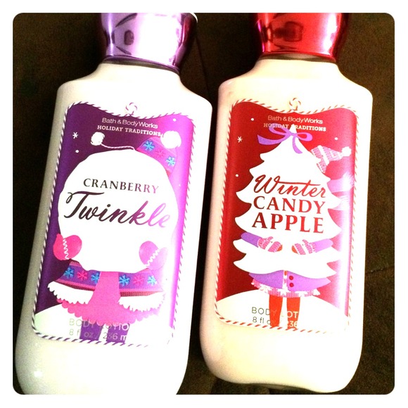 Bath and body works seasonal lotions