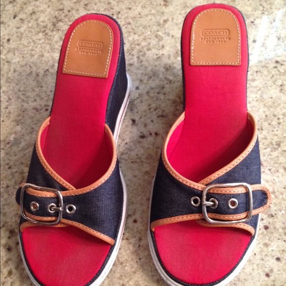 Coach platform shoes