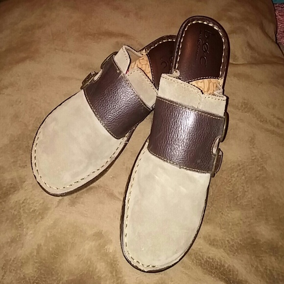 Slide in shoe