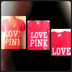 Love pink tee 💗💗💗
