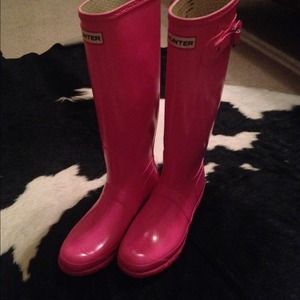 Pink Hunter Boots 💗