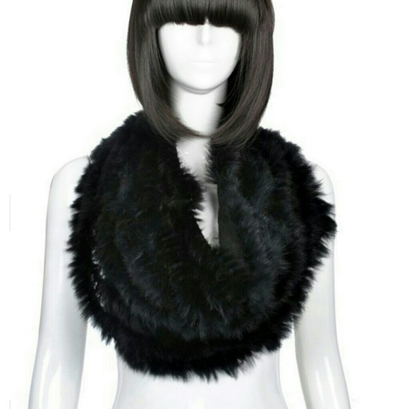 Real Rex Rabbit Infinity Scarf
