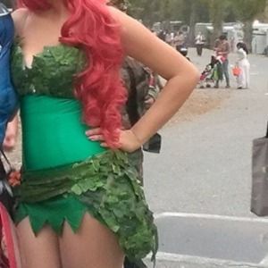 Custom made poision ivy costume