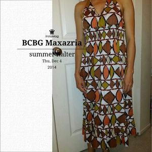 BCBG MaxAzria halter sundress