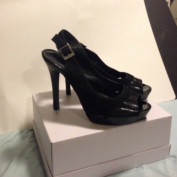 Black BCBG sandals