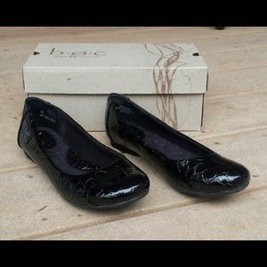 B.O.C Shoes - FLASH SALE! Like New Black Patent Croc Design Flat B.O.C Shoes - FLASH SALE! Like New Black Patent Croc Design Flat