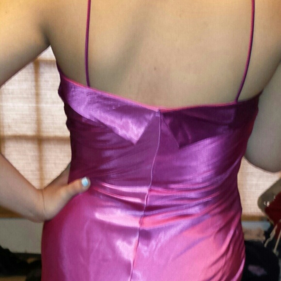 Pink prom dress