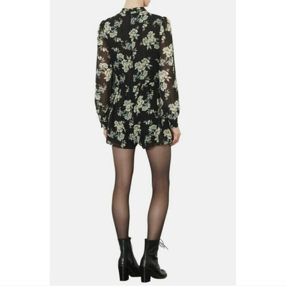 Floral Topshop Romper - Picture 3 of 4