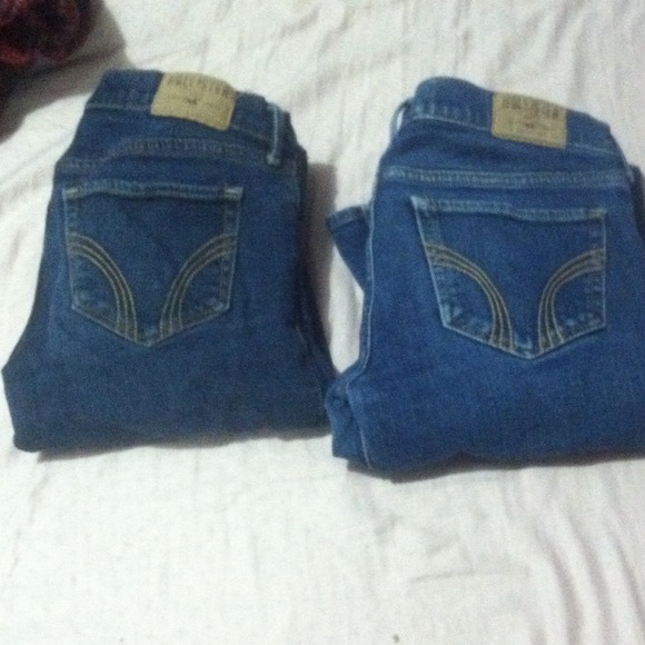 One pair of hollister jeans, 3R NO LONGER AVAILABL