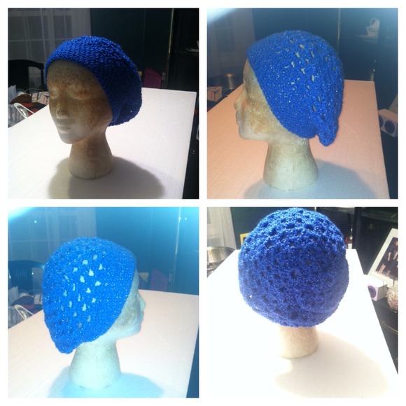 Sparkly Hat (electric blue)