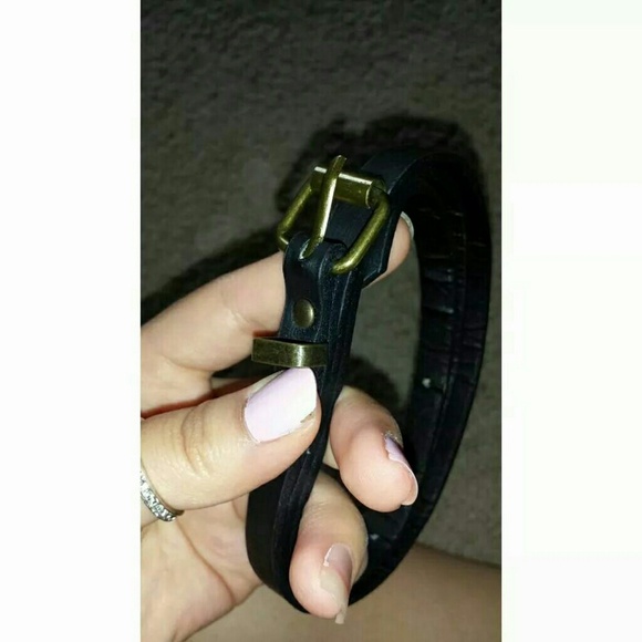 Black matte belt