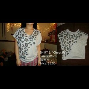 Cheetah shirt