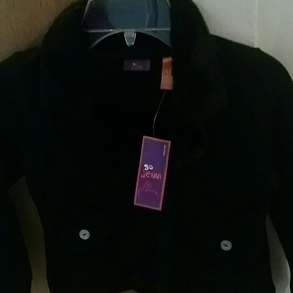 Girls black sweater NEW