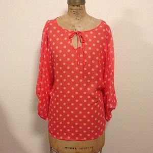 Gorgeous dot top from Anthro