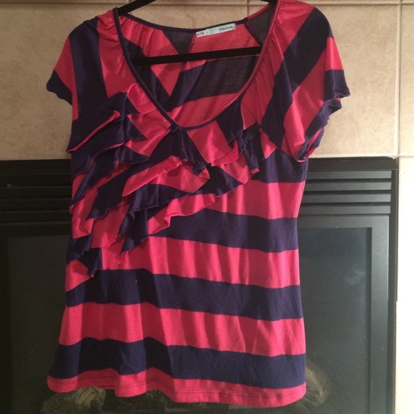 Striped Maurice's shirt