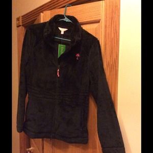 Lilly Pulitzer Black Large Fleece