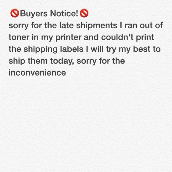 buyers notice