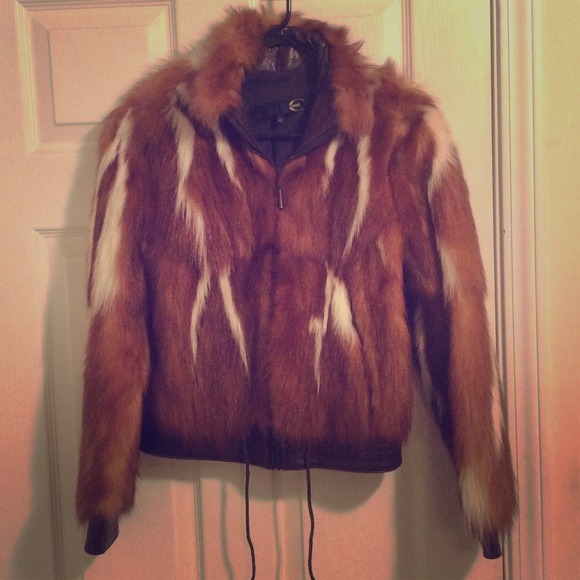 Just Cavalli fur coat