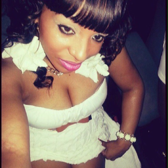 Tube top sheer bottom dress
