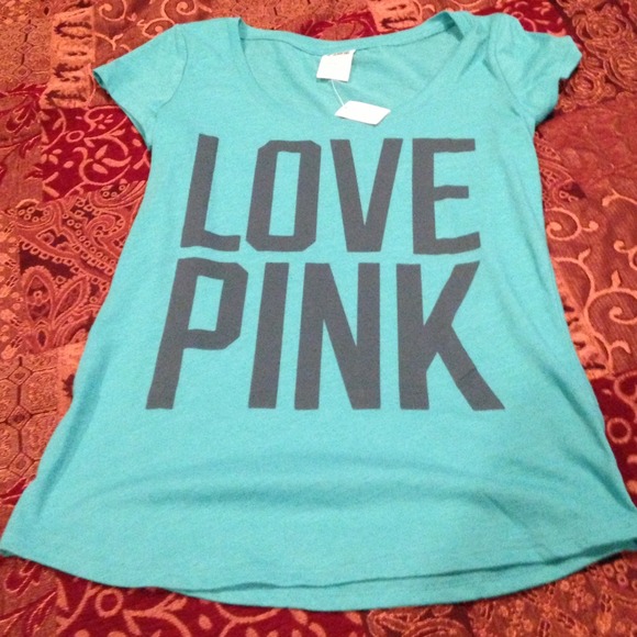 NWT VS/PINK TEE - Picture 1 of 1