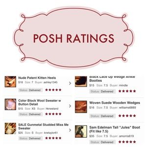 Ratings & Feedback Just FYI :)