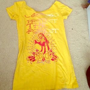 Christian audigier crystal embellished top