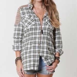 Free People Striped Shirt