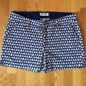 Old Navy - Blue with white sail boats shorts!