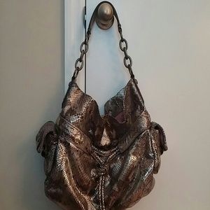 Coach Kristin Python Handbag