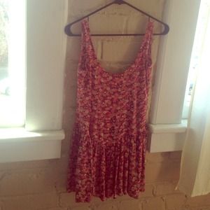 Open back Brandy Melville floral dress