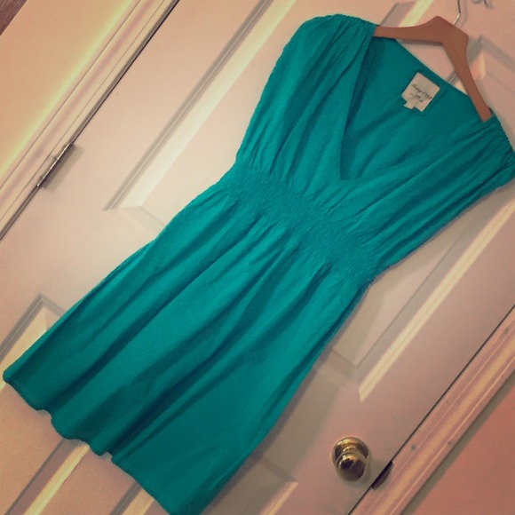 Aqua Blue Dress - Picture 1 of 4