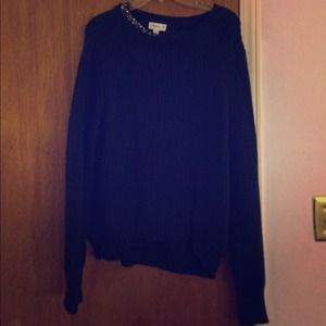 ✖️sold✖️phillip lim for target navy sweater sizeXL