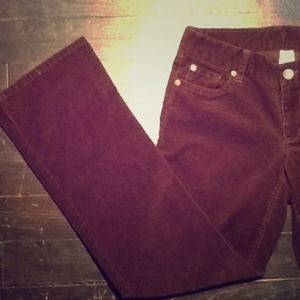 J. Crew perfect fit brown cords