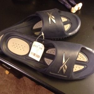 Reebok slides (men's size 10)