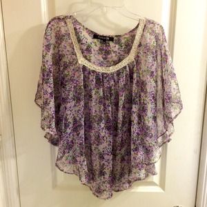 Flowy floral top