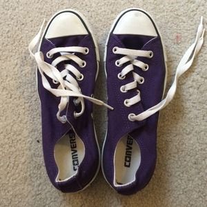 Purple converse